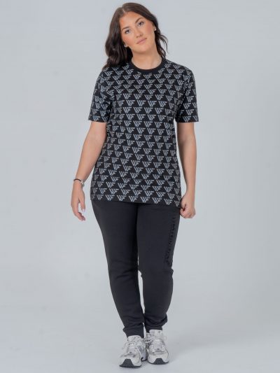 T-shirt all-over black