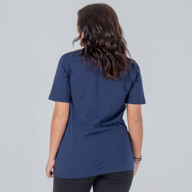 T-shirt Embossed logo Navy Blue