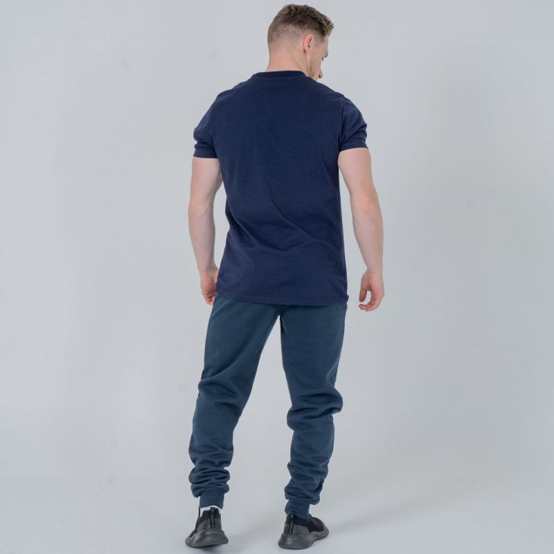 T-shirt Embossed logo Navy Blue