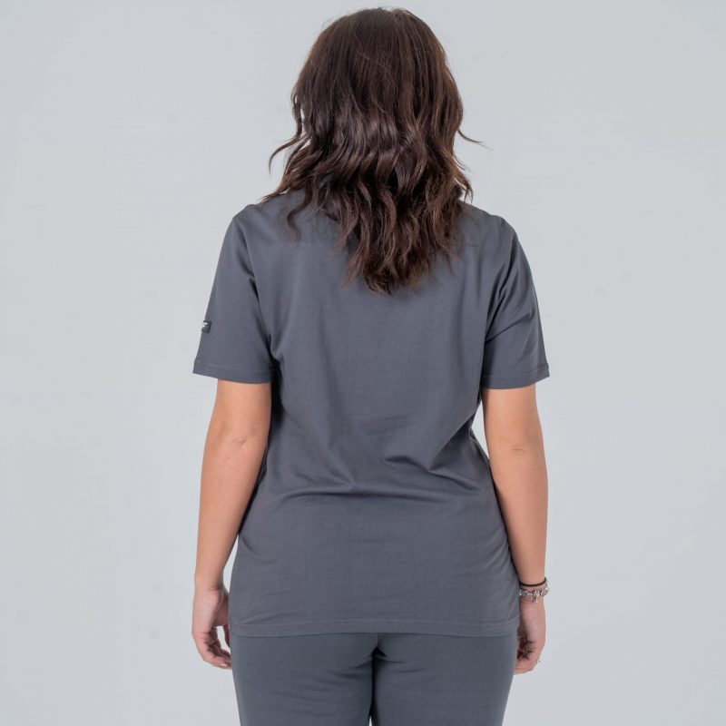 T-shirt Embossed logo Grey