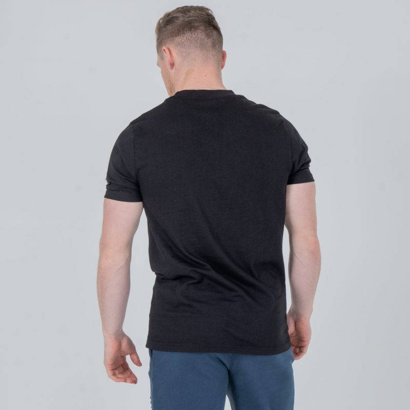 T-shirt Embossed logo black