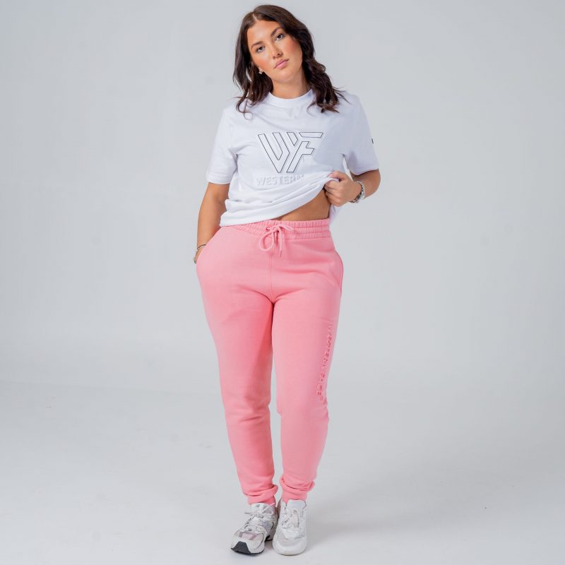 T-shirt Embossed logo White