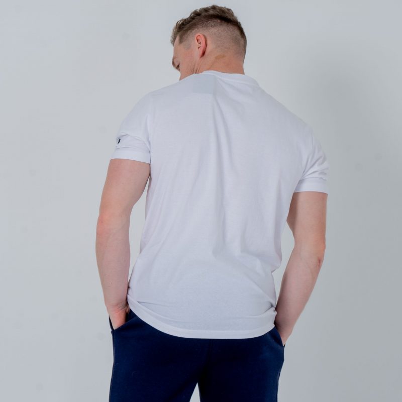 T-shirt Embossed logo White